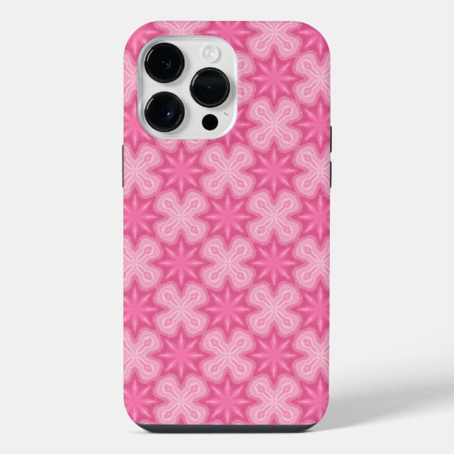 Funda Para iPhone Rosa y Blanco (Reverso )