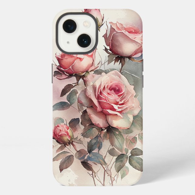 Funda Para iPhone Rosas (Reverso )