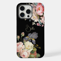 Rosas e Iris personalizadas Chic Vintage