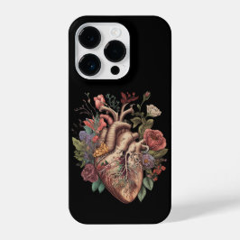 Funda Para iPhone 14 Pro Rosas para su estuche Anatómico para teléfono del 