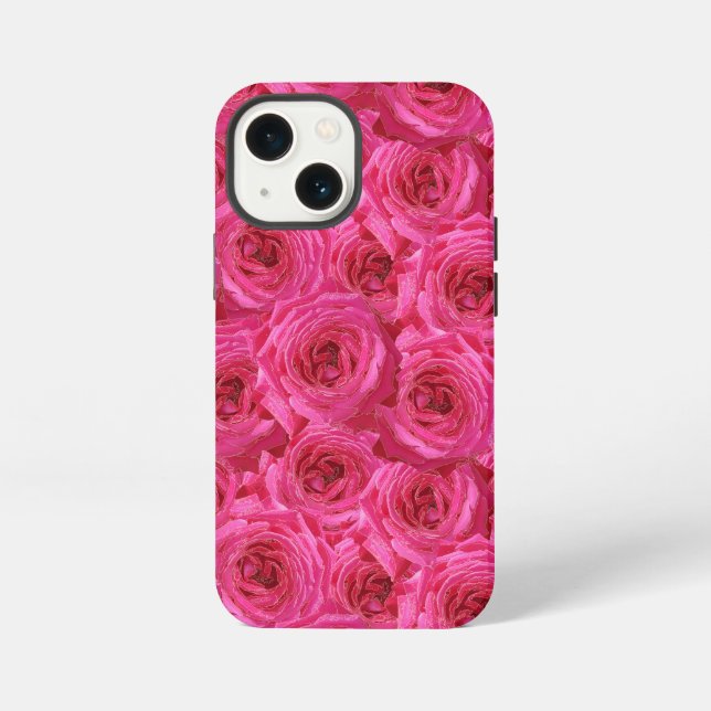 Funda Para iPhone Rosas rojas, flores, rojas, amor (Reverso )