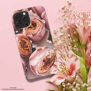 Funda Para iPhone 13 Pro Max Rosas románticos Obra de fotografía rusa
