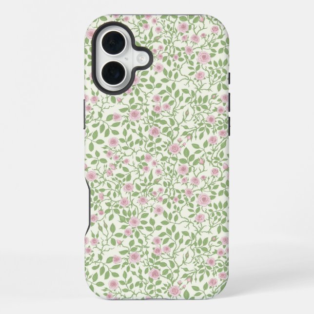 Funda Para iPhone Rosas silvestres (Reverso )