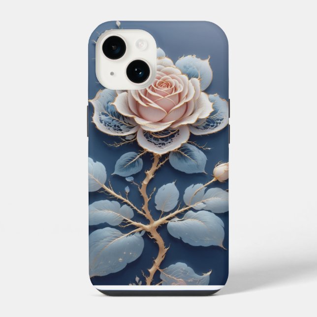 Funda Para iPhone Rose (Reverso )