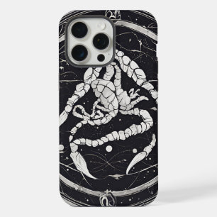 Rótulo celeste de escorpio zodiaco