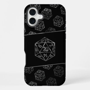 Funda Para iPhone 16 Plus RPG Dice   Fantasy Old School Tabletop Retro Gamer