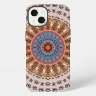 Rueda de mandala marrón claro