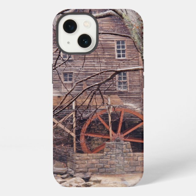 Funda Para iPhone Rueda hidráulica (Reverso )