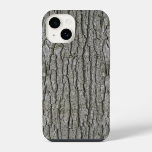 Funda Para iPhone 14 Rústica Faux Dry Wood Grain Tree Barble