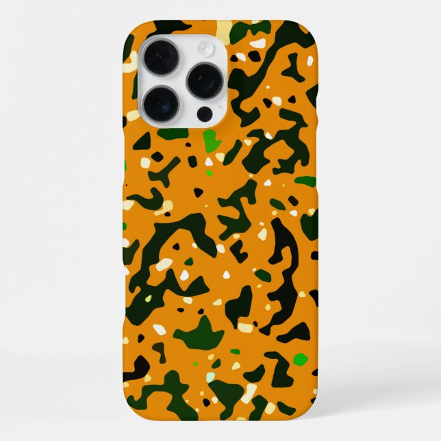 Funda Para iPhone Rústico patrón de camuflaje de camo (Reverso )