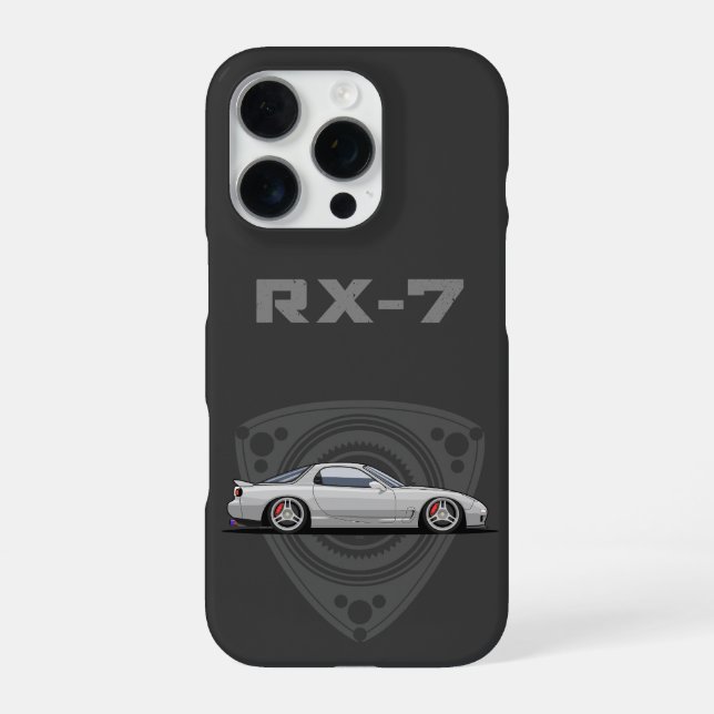 Funda Para iPhone RX7 JDM car (Reverso)