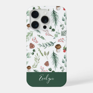 Sage Green Holiday Personalized Phone Case