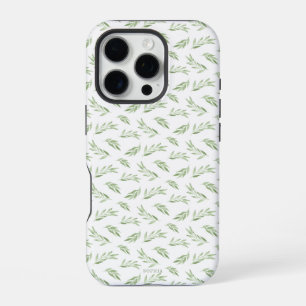 Funda Para iPhone 16 Pro Sage Green Spring deja nombre personalizado