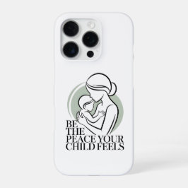 Funda Para iPhone 16 Pro Sage Mother Baby Silhouette Mantra