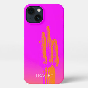 Saguaro Cactus Naranja rosa caliente NOMBRE Desier