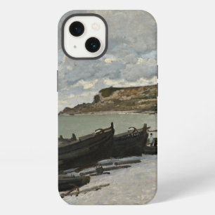 Sainte-Adresse de Monet - Barcos Mar Cielo Nublado
