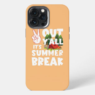 Funda Para iPhone 13 Pro Max Sal fuera, es la pausa de verano, amante del campi