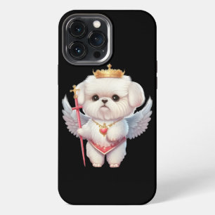 Funda Para iPhone 13 Pro Max Salchichas maltesas, amantes de los perros maltese