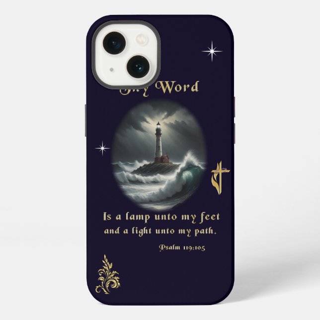 Funda Para iPhone Salmo 119 (Reverso )