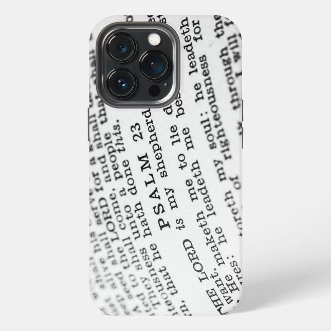 Funda Para iPhone Salmo 23 (Reverso )