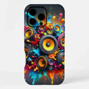Funda Para iPhone 16 Pro Max Salpicadura de altavoces