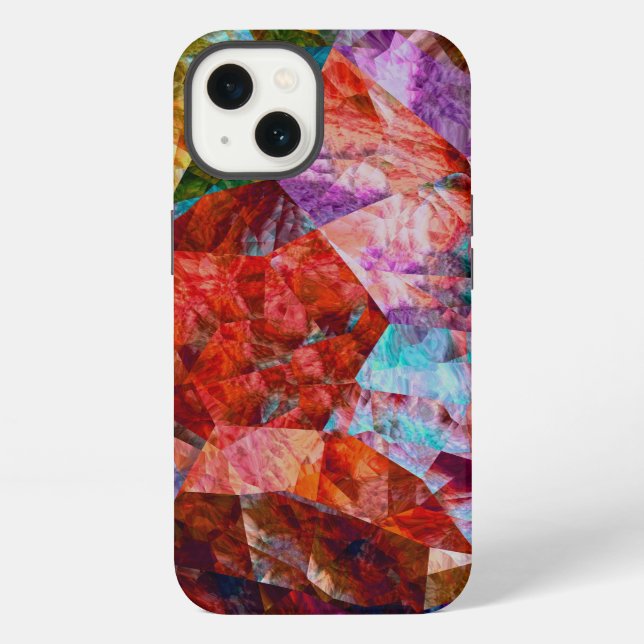Funda Para iPhone Salpicadura de Color (Reverso )