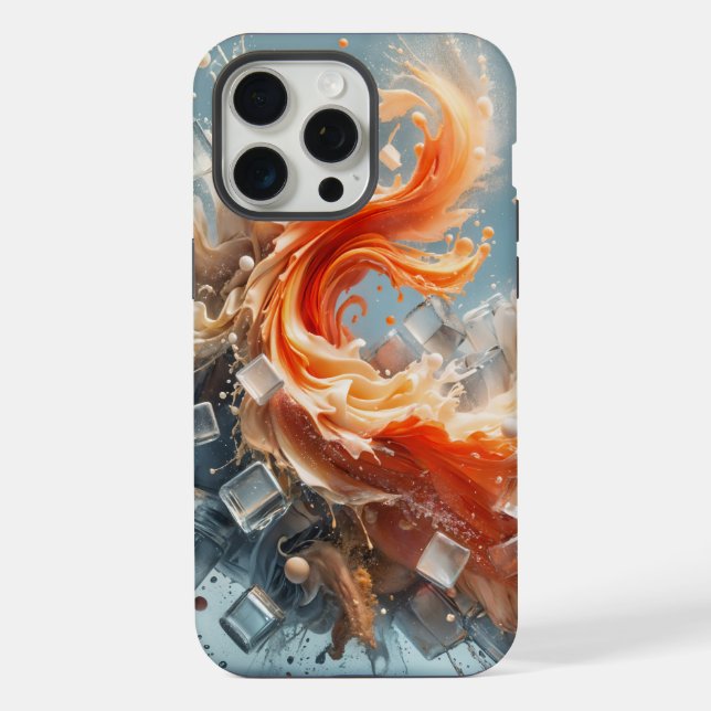 Funda Para iPhone Salpicadura Tropical (Reverso )