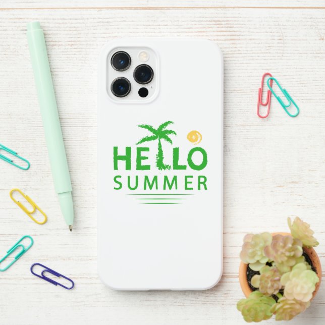 Funda Para iPhone Saludo (En el escritorio)
