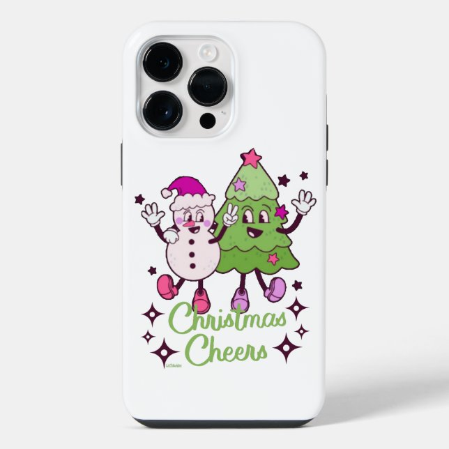 FUNDA PARA iPhone SALUDOS DE NAVIDAD                                 (Reverso )
