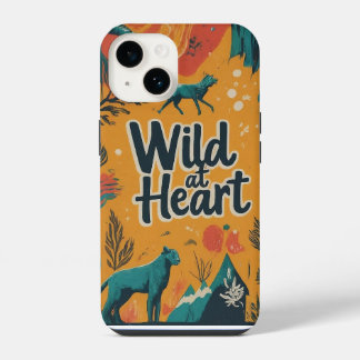 Funda Para iPhone 14 Salvaje de corazón