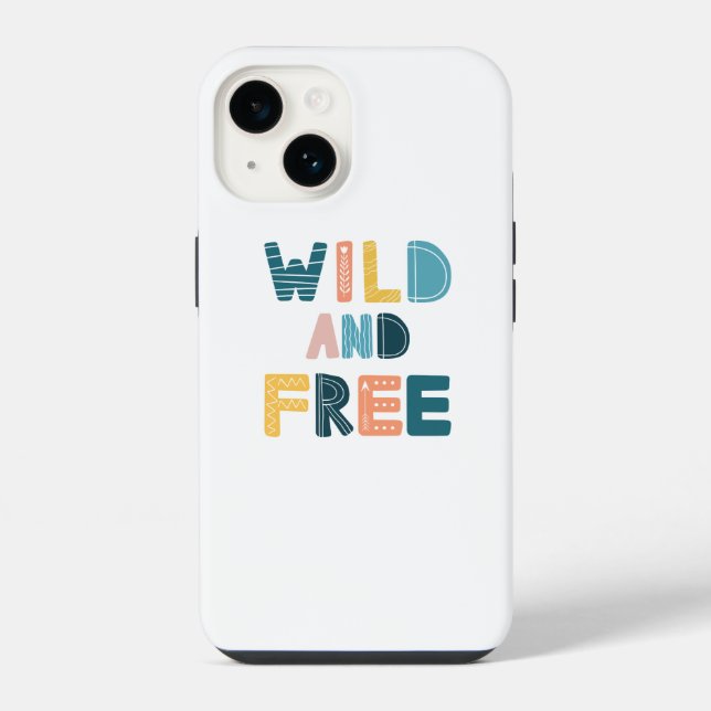 Funda Para iPhone Salvaje y libre (Reverso )