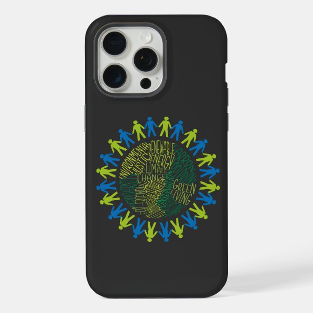 Funda Para iPhone salvar tierra (Reverso )