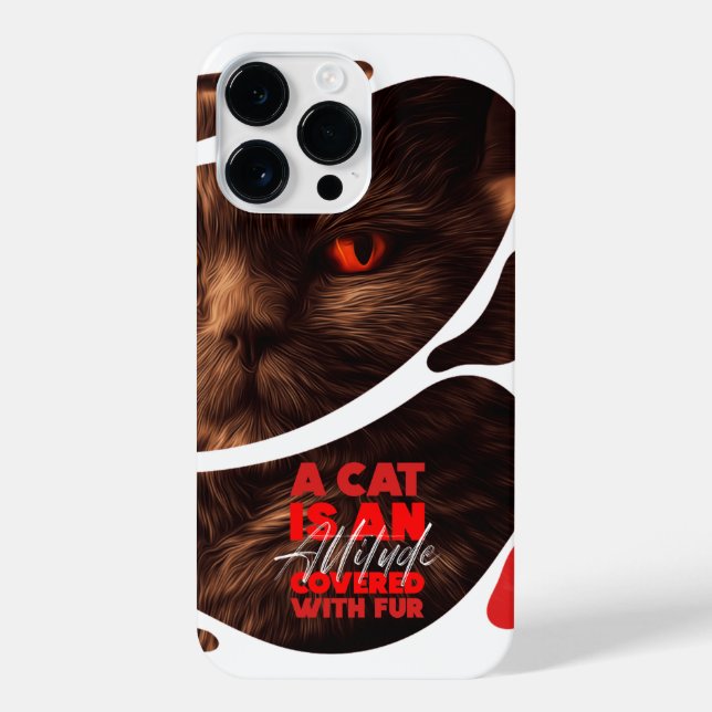 Funda Para iPhone "Sammy Midnight" Kitty iPhone 11 12 13 14 Fundas (Reverso)
