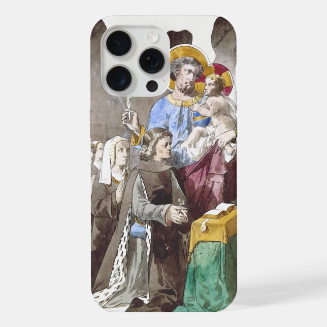 Funda Para iPhone San José Patrono de la Iglesia Universal (Reverso )