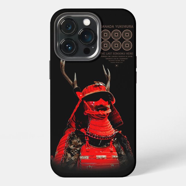 Funda Para iPhone SANADA YUKIMURA (Red ver.) (Reverso )