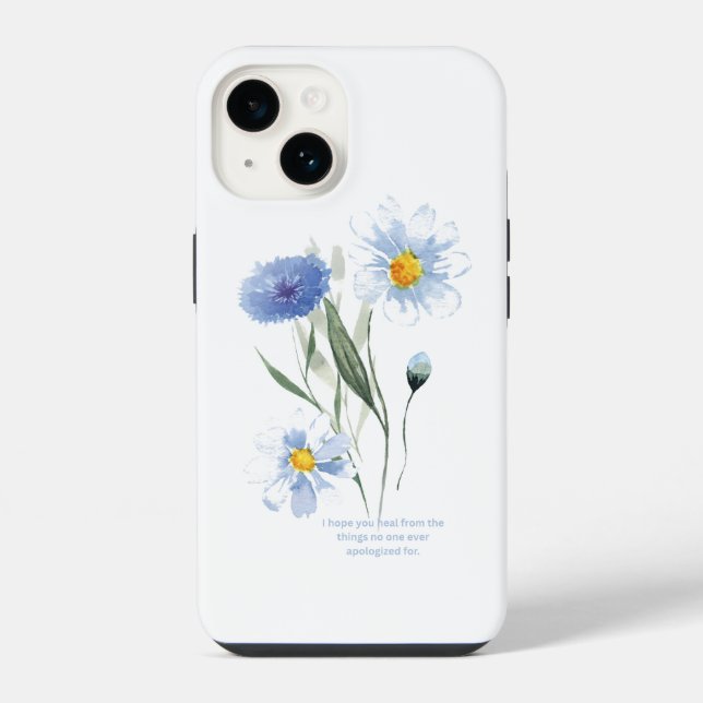 Funda Para iPhone Sanando en Flor (Reverso )