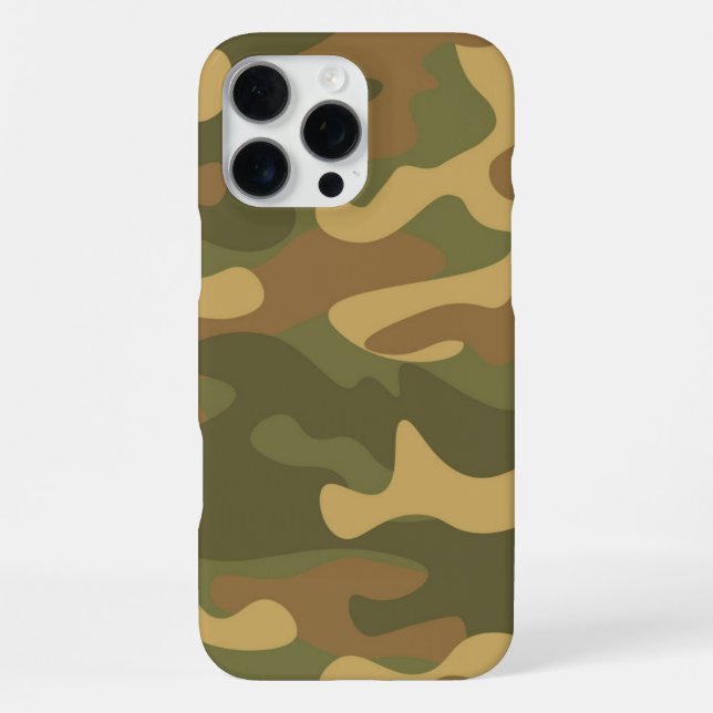Funda Para iPhone Sand Brown Camo (Reverso )