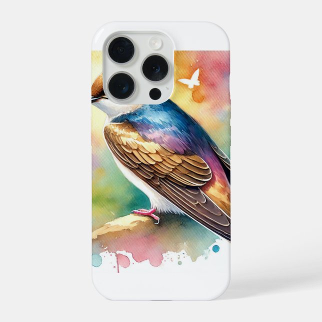 Funda Para iPhone Sand Martin 160724AREF208 - Watercolor (Reverso )