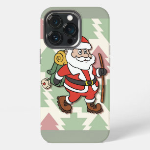 Funda Para iPhone 13 Pro Santa Claus hiker