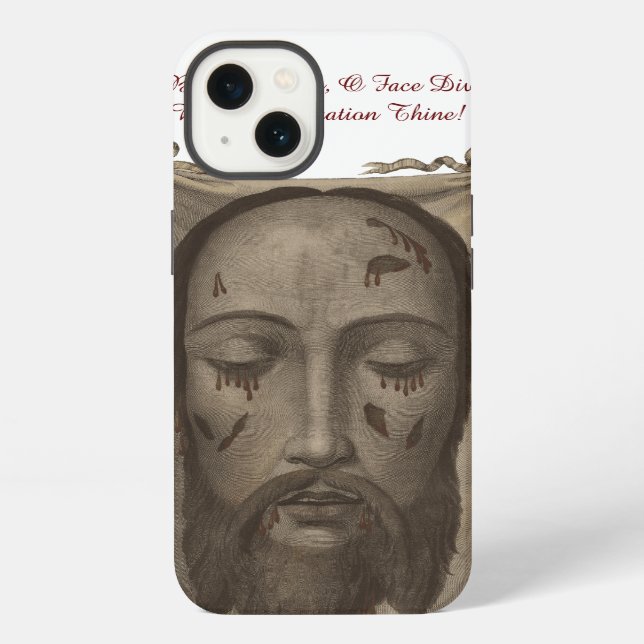 Funda Para iPhone Santa Faz de Jesús (Reverso )