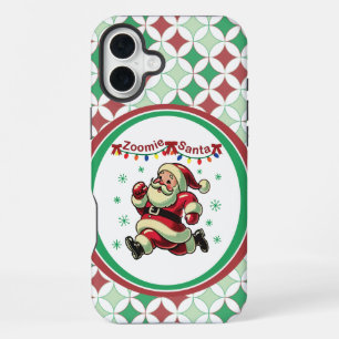 Funda Para iPhone 16 Plus Santa Zoomie Navidad