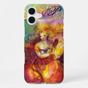 FUNDA PARA iPhone 16 PLUS SAPPHO, DANZA, MÚSICA Y POESÍA MONOGRAMA