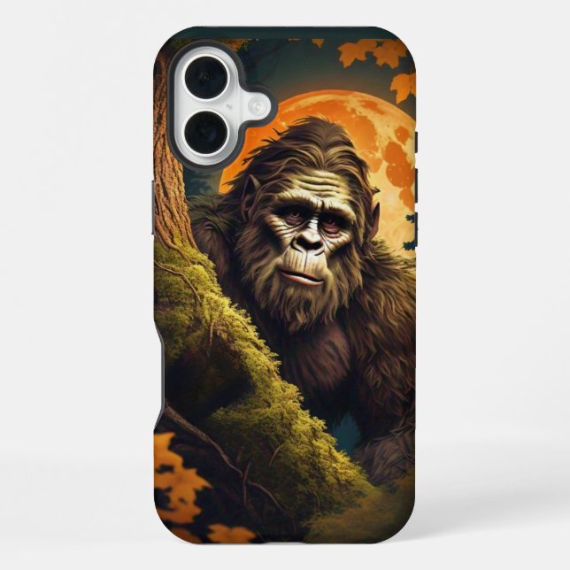Funda Para iPhone Sasquatch Espiando (Reverso )