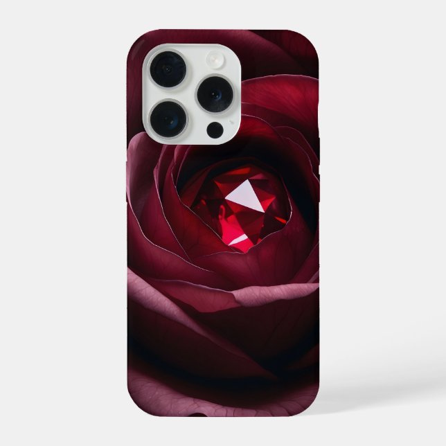 Funda Para iPhone Satinheart Rouge – Rose Gem Phone Case (Reverso )