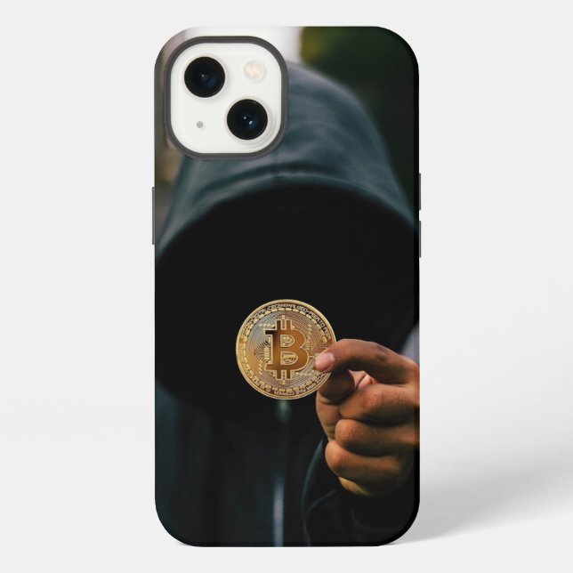 Funda Para iPhone Satoshi Gold Bitcoin  (Reverso )