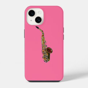 Funda Para iPhone 14 Saxofón