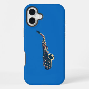 Funda Para iPhone 16 Plus Saxofón