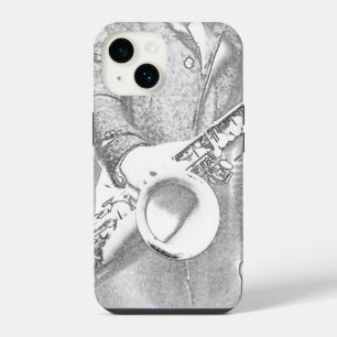 Funda Para iPhone 14 saxofonista