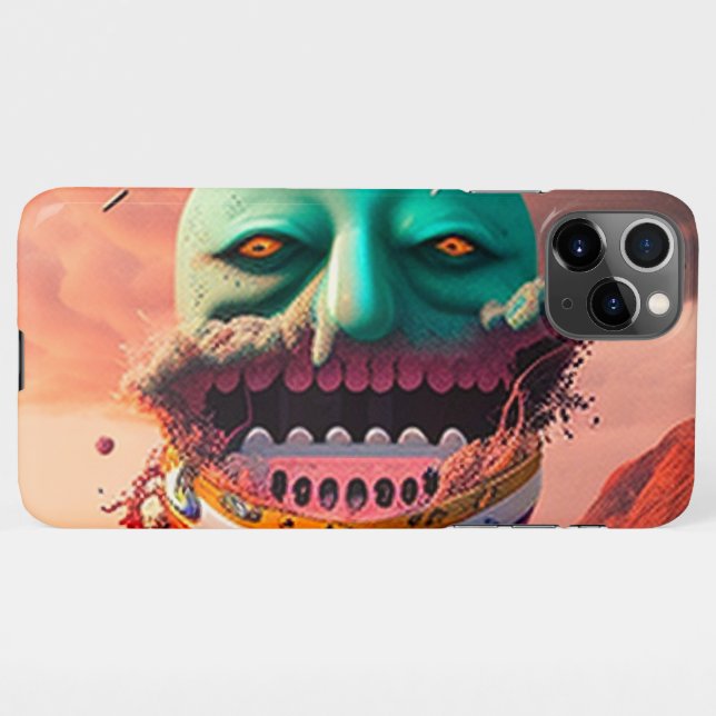 Funda Para iPhone Scary Boat (Reverso horizontal)