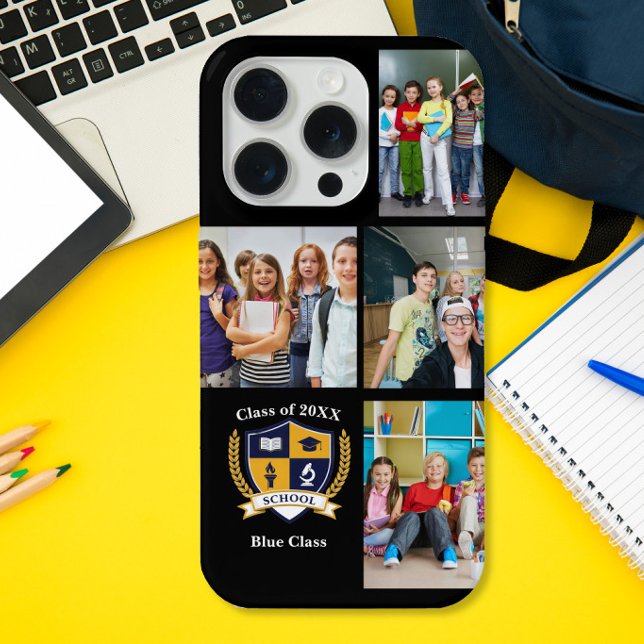 Funda Para iPhone School Leaver Photo Memory Collage class of 2026 (Subido por el creador)
